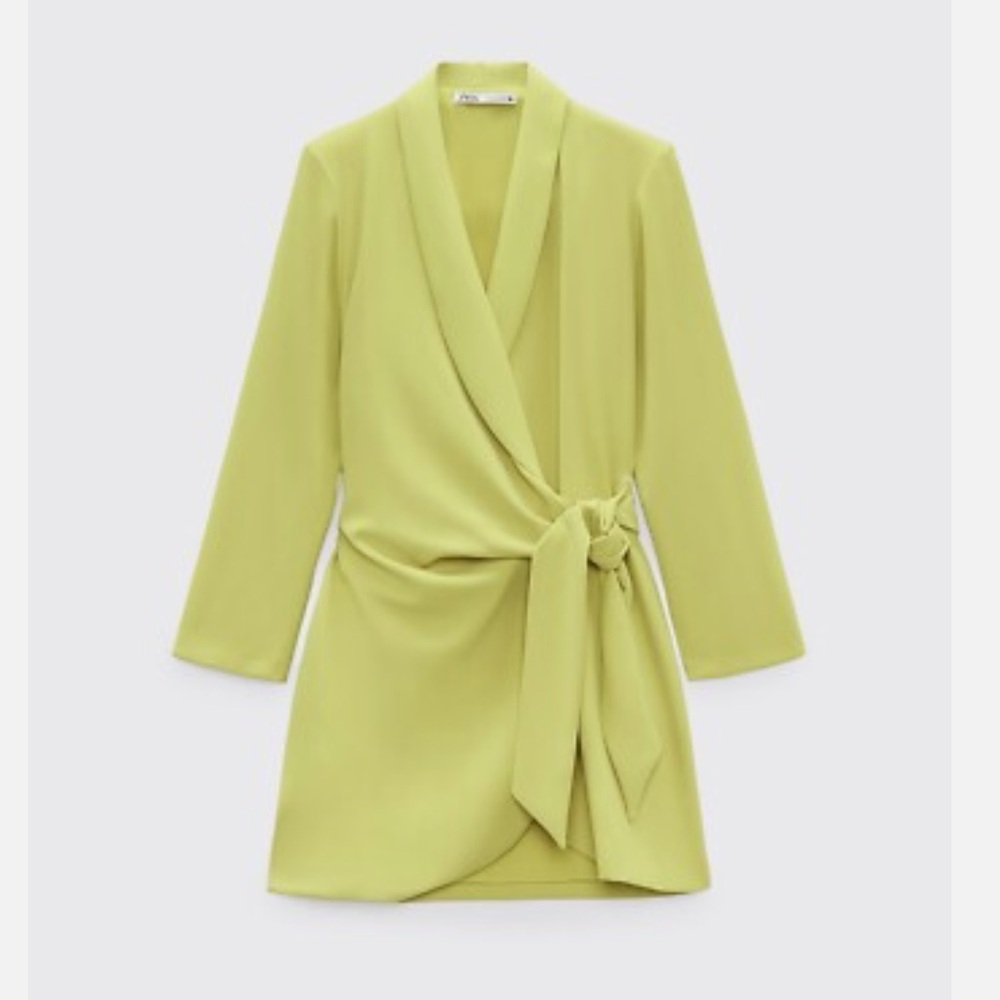 NWT Zara Pareo Mini Dress - Picture 5 of 11